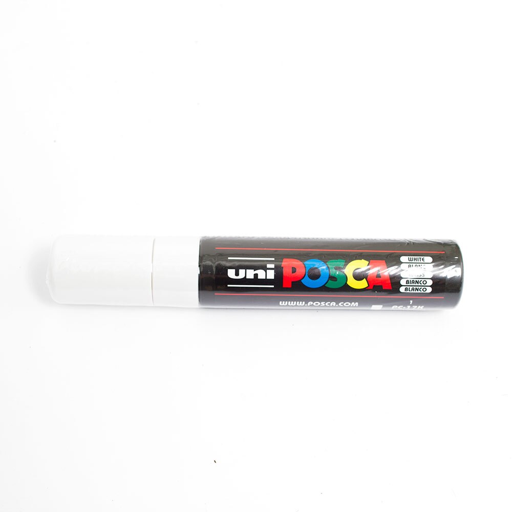 Uni Posca, Paint Marker, Art & School, 17K, 48473, White